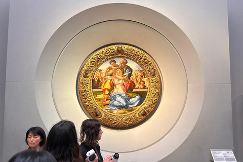 Firenze: Tour VIP della Galleria degli Uffizi con salta la filaTour di gruppo in francese