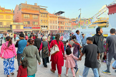 Kathmandu: Bouddhanath Stupa Tour with Dinner