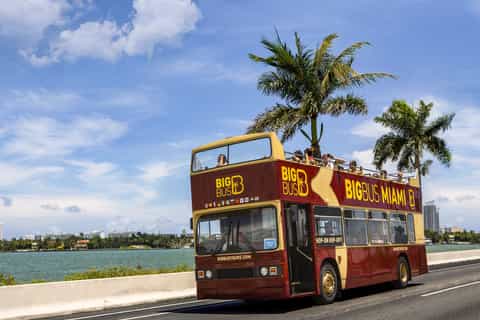 Miami: Excursão de Ônibus Conversível e Passeio de Barco