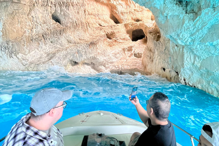 Tour de día completo a la Playa del Naufragio, Mirador y Cuevas Azules