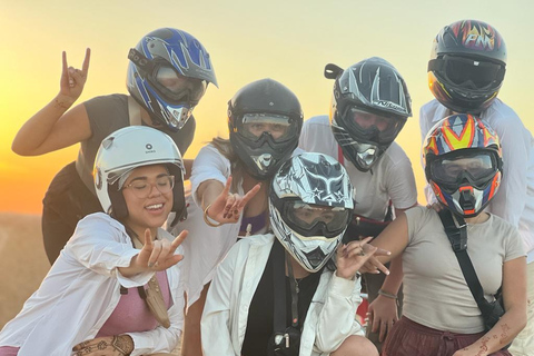 From Marrakech: Agafay Desert Quad Bike Tour with Dinner