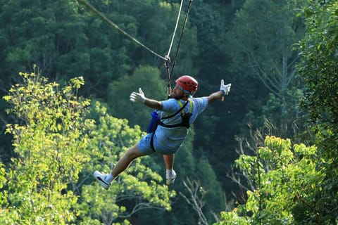 ZANZIBAR: Zipline adventure and Jet car ride with pick up
