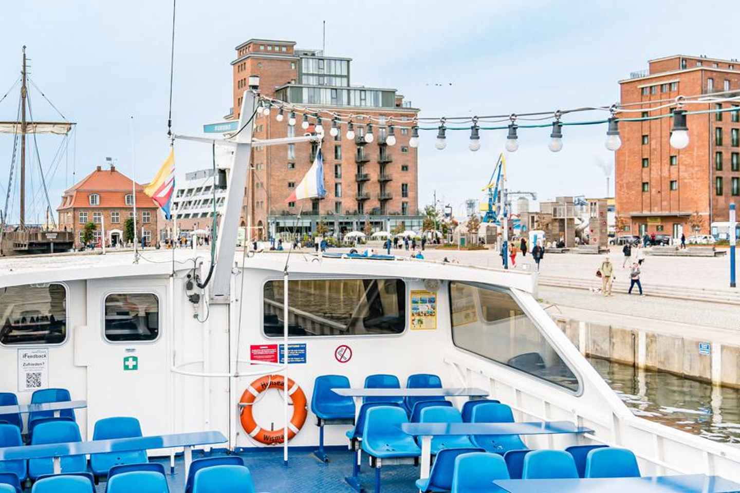 Wismar: Harbor Cruise with Sea Animal Fishing and Guide