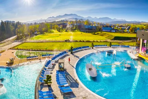 From Zakopane: Chocholow Thermal Baths with Hotel Transfers