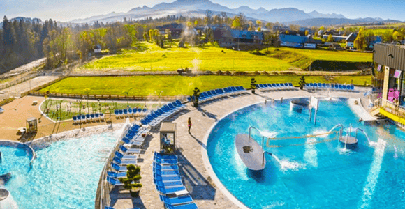 From Zakopane: Chocholow Thermal Baths with Hotel Transfers