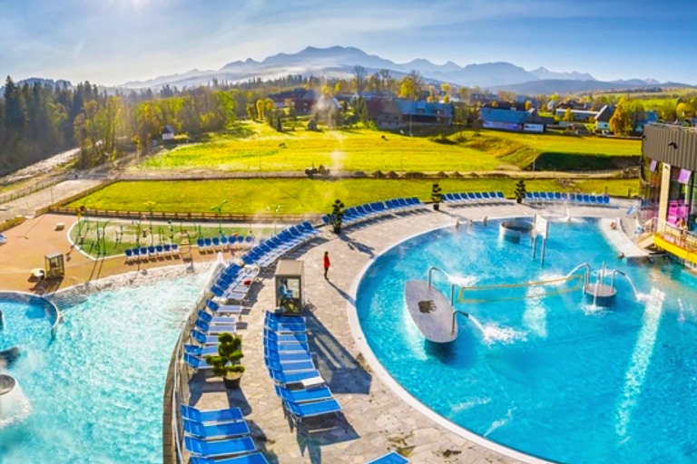From Zakopane: Chocholow thermal baths with hotel pick-up