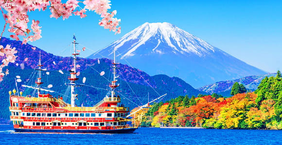 Tokio: Fuji-Tour, Hakone-Seilbahn, Owakudani, Ashi-See