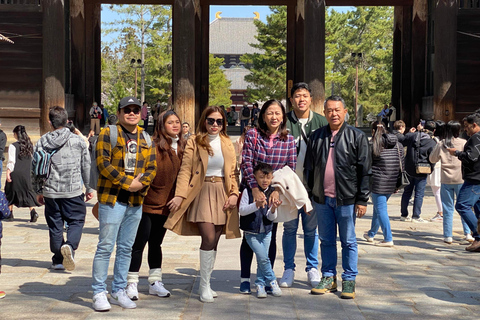 Tour personalizado por Nara e KyotoO motorista pode falar inglês ou tagalo