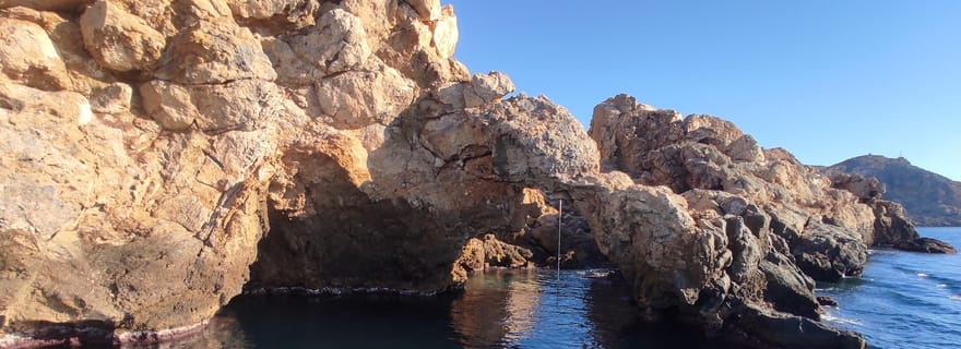 Carthagène : visite guidée en bateau du port de Carthagène et d'Algamecas