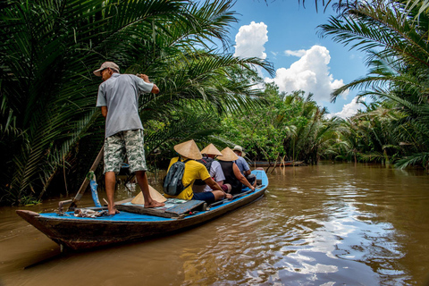 Mekong Delta with Boat and Coconut Workshop