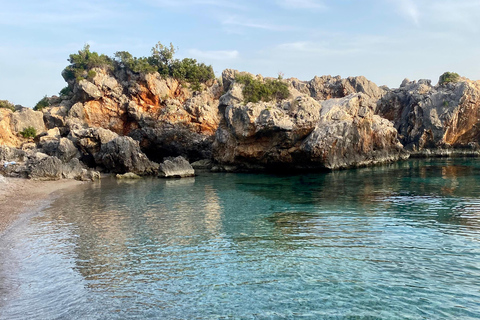 From Tirana: Sazan, Pirate Cave & Karaburun by Speedboat