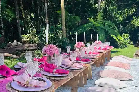 Airlie Beach - Luxurious pop up picnic at Headlands Park