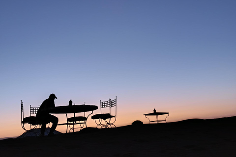 From Marrakech: 2-Day Zagora Desert Tour Camel & Luxury Camp Shared Tour With Luxury Camp