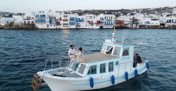 Mykonos: Private Half-Day Cruise to Hidden South Beaches