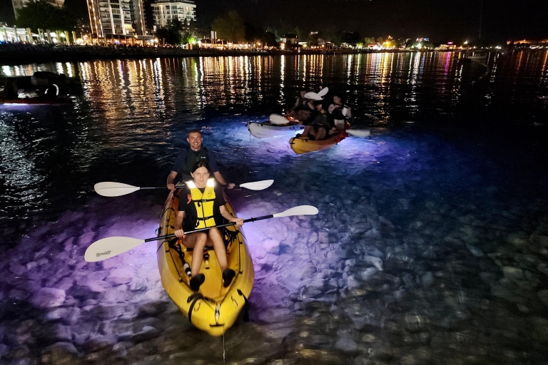 Budva : Aventure en kayak et SUP dans les lumières de la nuitKayak