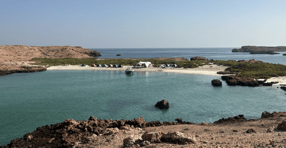 Daymaniyat Overnight Camping with Snorkeling and Beach BBQ