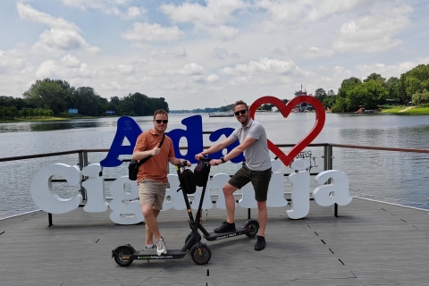 Tour du lac Ada en scooter électrique