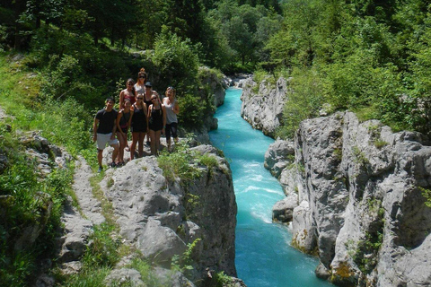 Bled:Soča Valley & Emerald River Tour with Scenic Train Ride