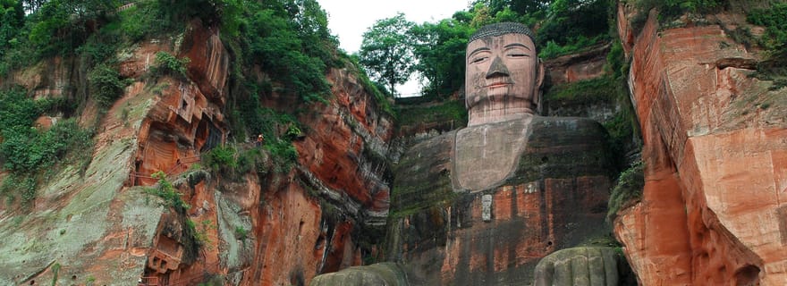 Excursion d'une journée au Grand Bouddha de Leshan et à Huanglongxi/Temple du Bouddha