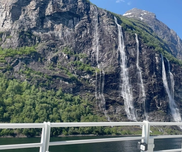 Geiranger Fjord Tour from Hellesylt (2 hours in Geiranger)