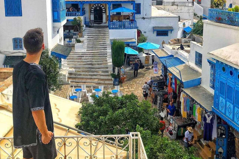 Gammarth & Sidi Bou Said: Sea & Colors Private Tour Pick Up From Tunis