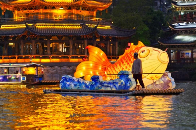 Guilin Afternoon: Reed Flute Cave, Elephant Hill, Night Tour