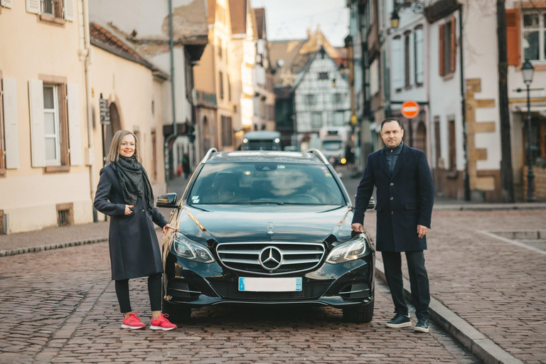 Alsace: Den legendariska vinvägen med provsmakning och lunch