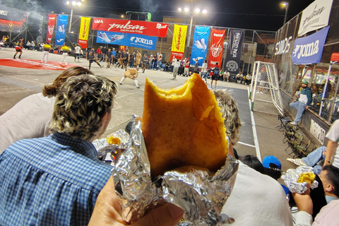 Medellin: Street Football Tour, VIP at Tournament, Empanadas Street Football Tour, VIP at Tournament, & Giant Empanadas