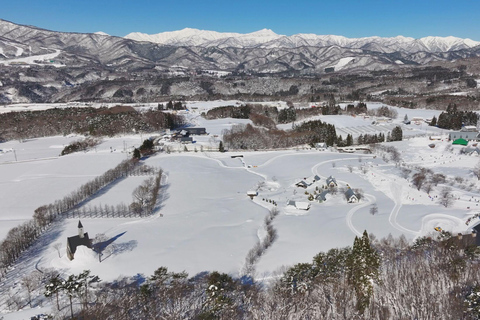 From Nagoya: Snow Day in the Japan Alps & Shirakawago Nagoya (tour + rental snow wear)