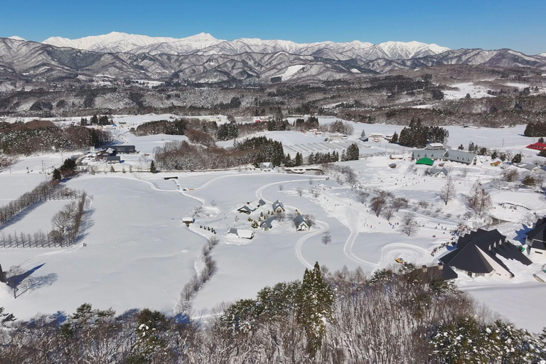 From Nagoya: Snow Day in the Japan Alps & Shirakawago Nagoya (tour + rental snow wear)