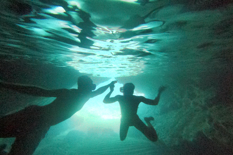 Dubrovnik : Visite de la grotte bleue en catamaran avec boissons et plongée en apnée