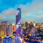 Bangkok: Biglietto d'ingresso per Mahanakhon SkyWalk con opzioni