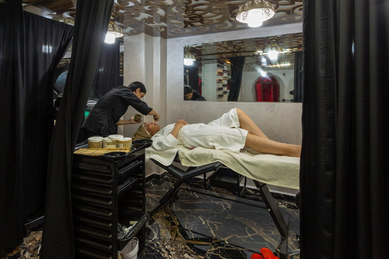 Marraquexe: banho turco e massagem para mulheres com transporte