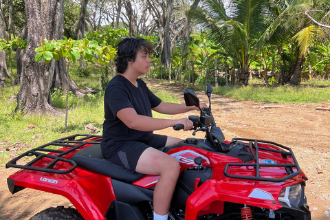 From Tambor: ATV and Zipline Tour with Waterfall Swim