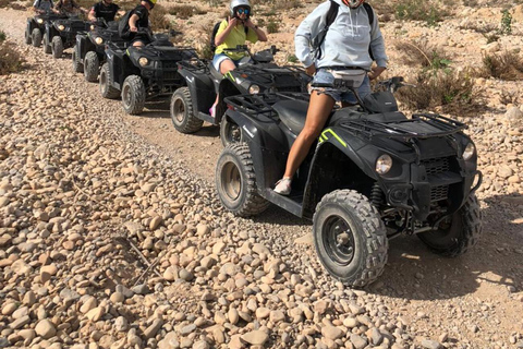 Agadir/Taghazout : Quad à Taghazout Plage et MontagnesQuad à Taghazout Beach & Mountains