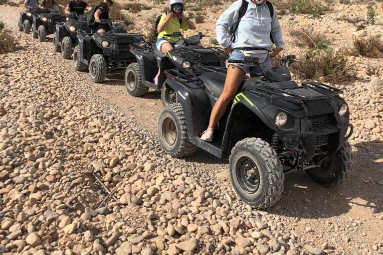 Agadir/Taghazout : Quad à Taghazout Plage et MontagnesQuad à Taghazout Beach & Mountains