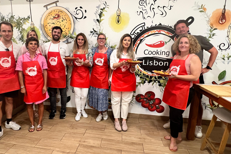 Lisbon: Portuguese Cooking Class with Wine Tasting