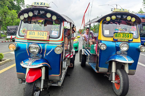 Bangkok: Tour guidato in un tipico Tuk-Tuk tailandese