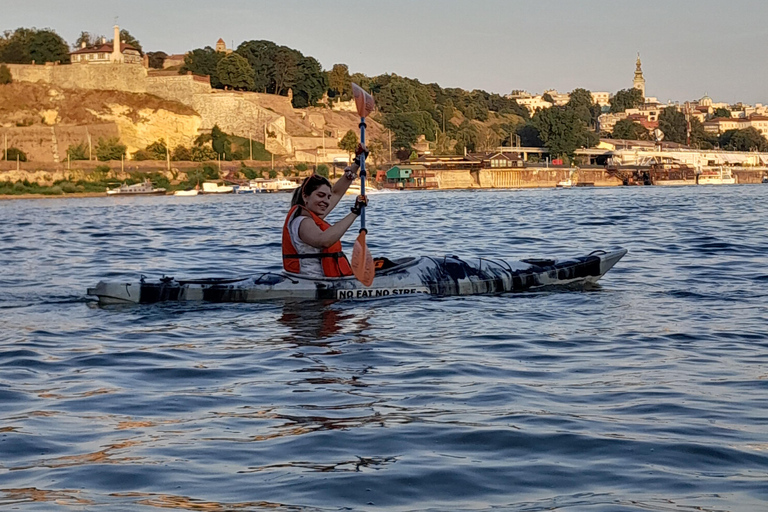 Belgrade: Great War Island Kayak Tour with Photos
