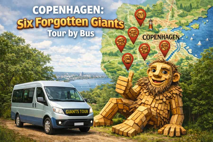 Kopenhagen: Sechs vergessene Riesenskulpturen Tour mit dem Bus. Foto: GetYourGuide