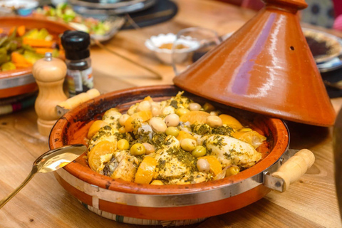 Matlagningskurs i marockansk mat med en lokal kock i Marrakech