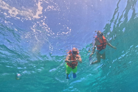 From Cancún: Maroma Beach Snorkel and Waverunner Tour