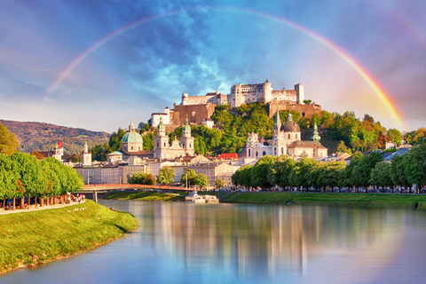 Wycieczka do Salzburga: Ogrody Mirabell, dźwięki muzyki, Mozart