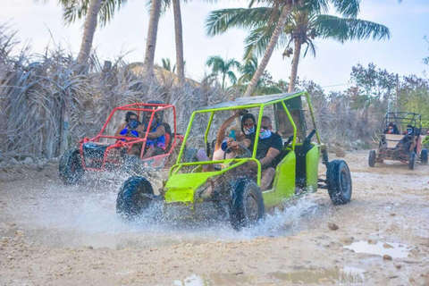 Passeio de buggy extremo: da selva à costa tropical