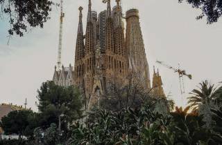 Sagrada Familia Shooting Paar mit privatem Fotografen