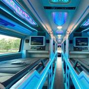 Ninh Bình to Đà Nẵng and Hội An: VIP Cabin Sleeper Bus