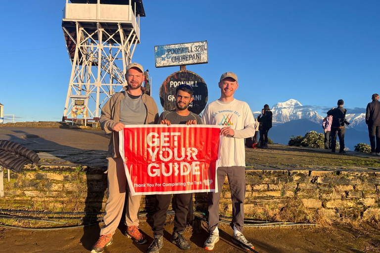 Pokhara: 3-Day Ghorepani Poon Hill and Ghandruk circuit Trek