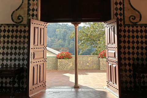From Lisbon: Sintra Half-Day Tour with Pena Palace Tickets Small Group Tour with Pena Palace Tickets