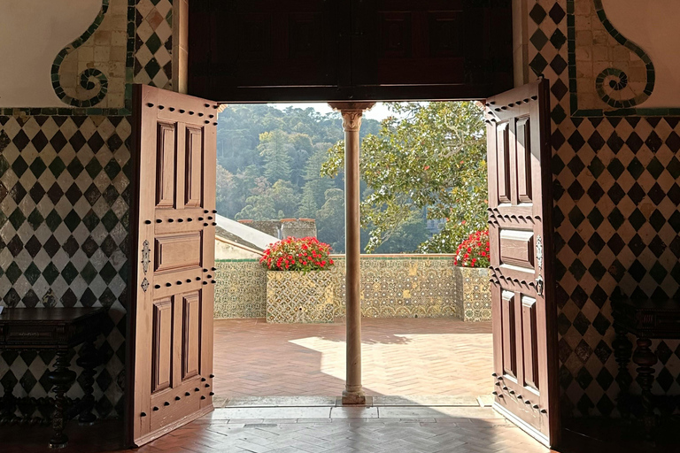 From Lisbon: Sintra Half-Day Tour with Pena Palace Tickets Small Group Tour with Pena Palace Tickets