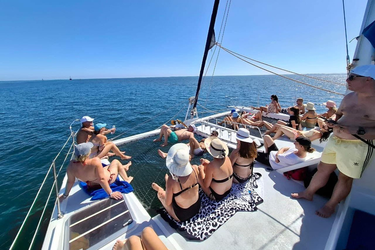 Hammamet: Catamaran Cruise with Swim and Hotel Transfer